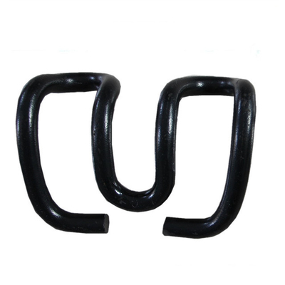 Railroad Elastic Rail Clips E Type W Type 47HRC 42HRC Hardness 55Si2Mn Material