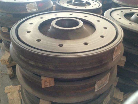 Forged Carbon Steel Railroad Track Wheels 1050mm For Locomotive Metro ODM