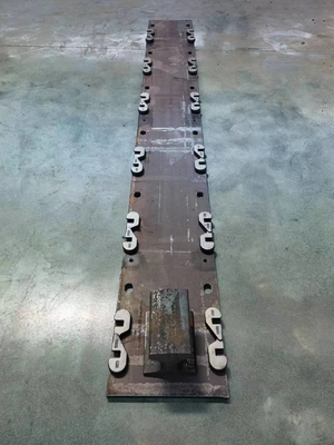 Coast Rail Foundation Hot DIP Galvanizing Continuous Steel Plates