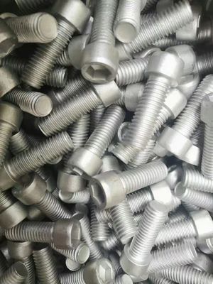 China Railroad Screw Spikes In Railway For Wooden Sleeper Fastening