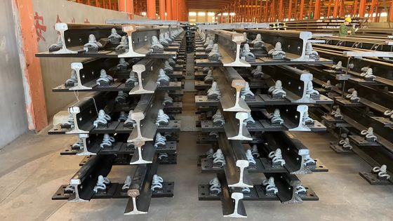 EN Standard 46E2(U33) Steel Rail  for QU100 in 6-12m Length