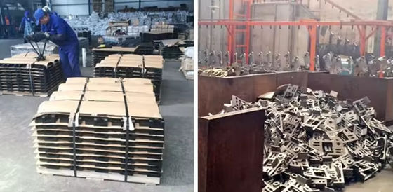 Customized Q235 or Q345 Steel Crane Rail Sole Plate and Base Plate