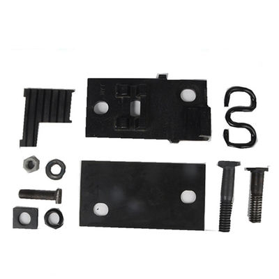 Customized Q235 or Q345 Steel Crane Rail Sole Plate and Base Plate