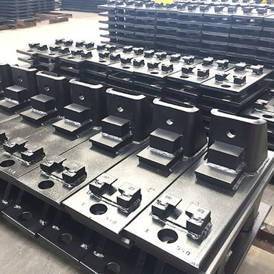 AREMA Standard Steel Railroad Rail Track Tie Plates for Rail Construction Project