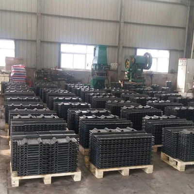 AREMA Standard Steel Railroad Rail Track Tie Plates for Rail Construction Project