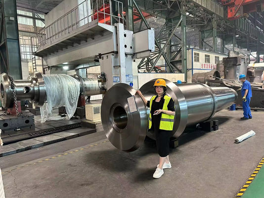Large Forging Helical Gear Shaft  with JIS E 4502 Standard