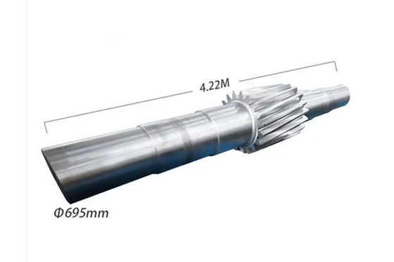 EA1N Long Forged Spur Gear Shaft  for QC doc UT Test Report