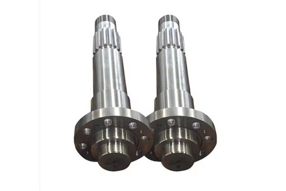 Forged Steel Custom Flange Shaft with UIC/TSI Certifications