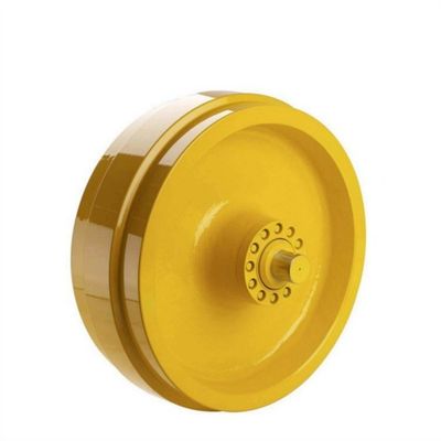 Train Passenger / Freight Train Must-Have Top Painted Steel Rail Wheels With Shaft 45 Steel Cold Drawn Steel