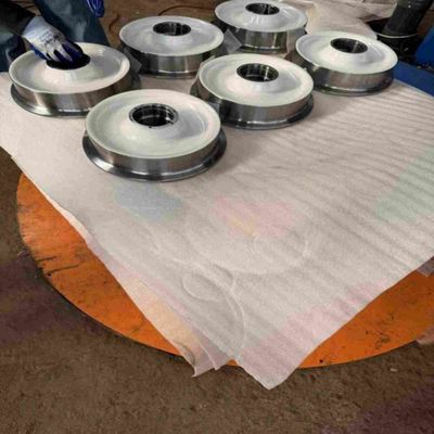 Round Vehicle Wheels Forged Alloy Steel For Ultimate Corrosion Protection In Black Or Silver