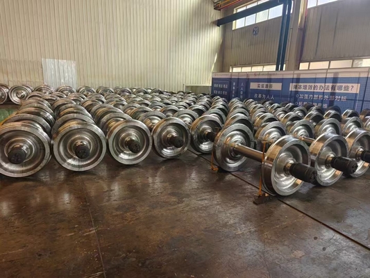 Long Lasting Durability Timken Bearing Railway Forged Wheels Durable Construction