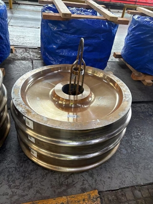 EN13262 / TB / T2817 Standard Rail Car Wheels For Passenger Speed Service Needs