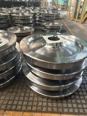 Buy 42CrMo Forged Railway Wheels 600–1200mm EN13262 for Industrial and Heavy Duty Rail System online manufacture