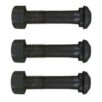 Hot DIP Galvanizing Carbon Steel Rail Fish Plate Bolt China Manufacturer