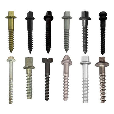 Hex and Square Screw Spike / Railway Chair Screw with Big Disk for Africa