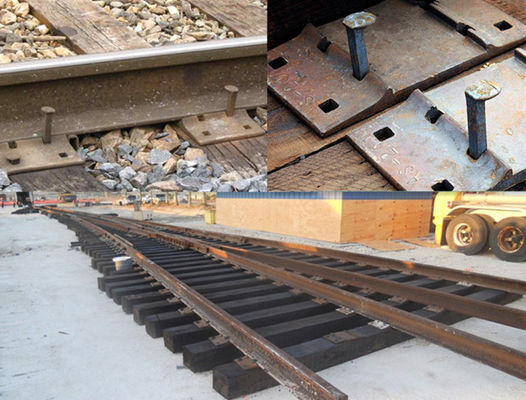 JIS 50KG JIS 50N Steel Track Rail U71Mn Material 10-25m