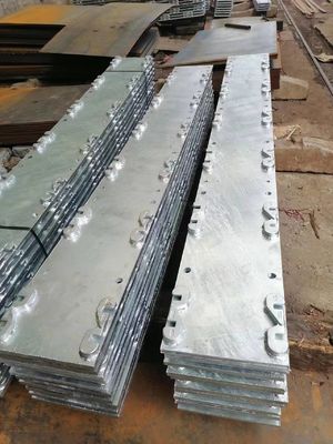 Coast Rail Foundation Hot DIP Galvanizing Continuous Steel Plates