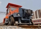 3000kg Capacity Railroad Track Cars . Railroad Dump Truck RoHS EMC Certificate