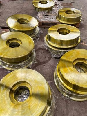 Casting Forging Steel Railway Wheels , Truck Train Wheels 6inch 8inch 10inch Diameter