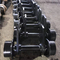 Casting Steel Train Wheel Set For Mining Cart 650mm 450mm Size OEM