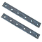 Steel Railway Fish Plates For T Type Guide Rail With 4 Holes 6 Holes