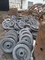 Heavy Duty Forging Steel Gear Ring 42CrMo Forged Rail Wheels 550mm Diameter