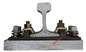 Casting Rail Tie Plate Rail Shoulder Railway Track Plate Applicable Of Rail UIC54, UIC60, 50kg Rail, 60kg Rail,S49