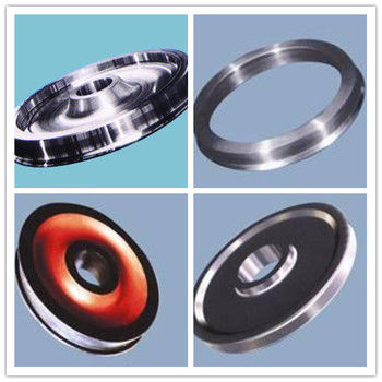 Flanged Forged Steel Crane Traveling Railway Wheels