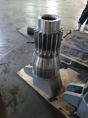 Grade 7 Gear Hobbing Finish 0.8 Precision Machining Casting 42CrMo Material 160kg