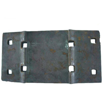AREMA Railway Double Shoulder Tie Plates for 100, 115, 132, 136 Lb Rails