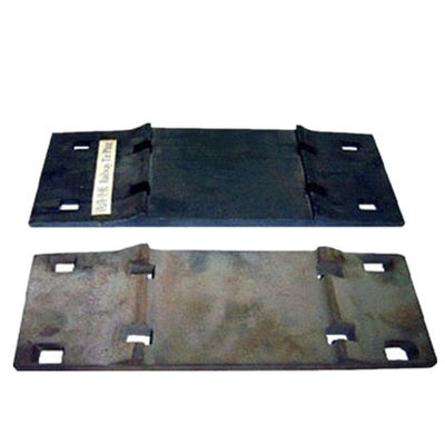 Railroad AREMA Single Shoulder Tie Plates for Rail Fastening