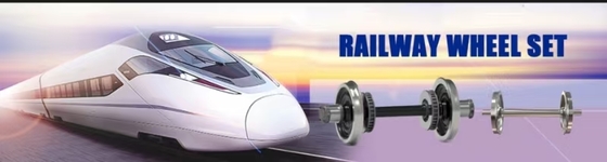 Complete Assembly Forged Rail Wheelsets With Brakes Ideal In Market