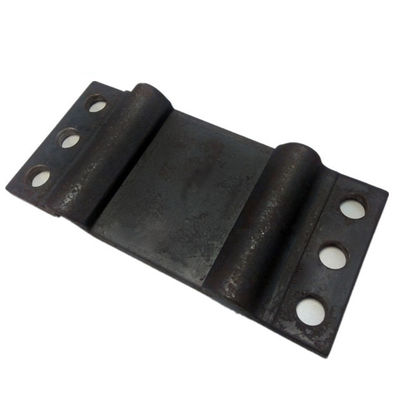 Q235 Q345 Steel Railroad Track Tie Plates Hot Forging Casting OEM