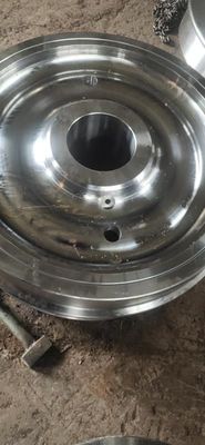 300mm 350mm Railroad Train Wheels , Crane Rail Wheels Cast Steel Material