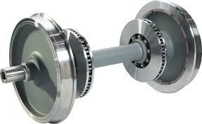 300mm Rail Track Wheels Wear Resistant Alloy Metal Material For 1000mm Track