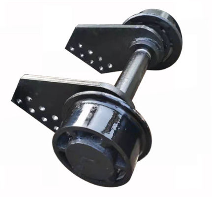 Mining Car Use Railway Wheel Set For 762mm Track Gauge ISO Certificate