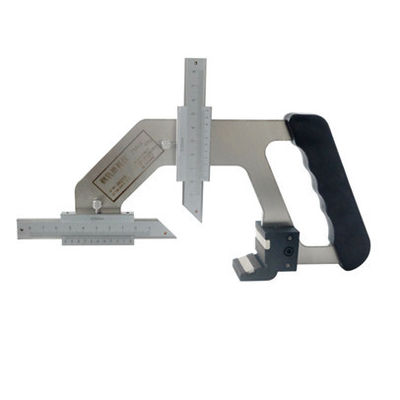 Mechanical Rail Track Measuring Equipment , Kingrail Rail Wear Measuring Gauge ODM