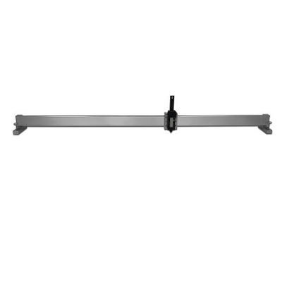 40 Degree Railway Track Gauge Measurement Corrugation Ruler 1000mm Horizontal Range