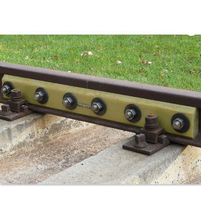 Steel Railway Fish Plates For T Type Guide Rail With 4 Holes 6 Holes