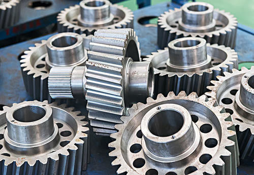 Polishing Railway Spare Parts Gears For Bogie Wheelsets 20-43HRC Hardness