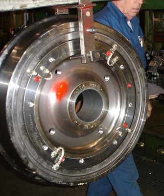 Resilient Train Rail Wheels 10-1450mm Diameter AAR M107 Standard