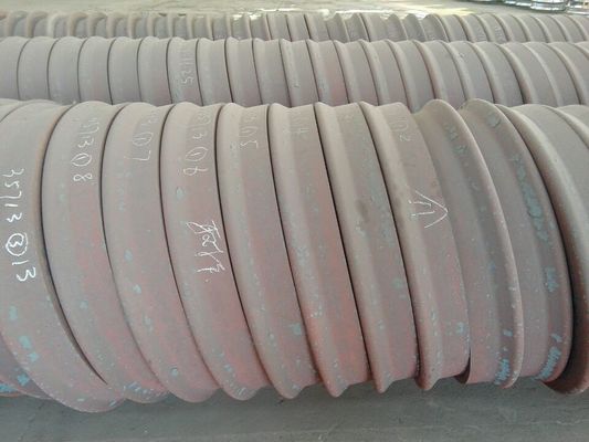 Kingrail Steel Rail Wheel , Locomotive Train Wheels ER6 ER7 Material