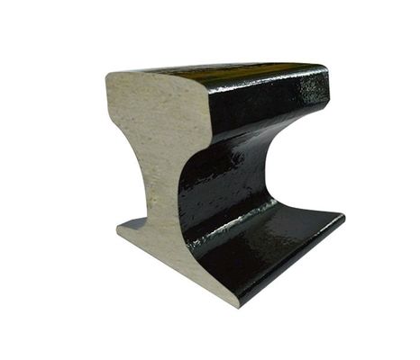 DIN536 Railway Steel Rail A150 For Crane 22mm 24mm Bolt Hole Diameter