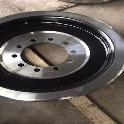 500 Ton Capacity Steel Railway Wheels Forging 500mm 900mm Diameter
