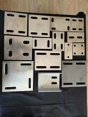 OEM China Casting Iron Railroad Rail Tie Plates   for Rail Construction Project