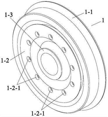 Forging Elastic Rubber Wheels Assembled With Tyres And Center Wheel Rubber