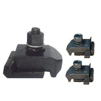 Welded Type Forged Steel Flexible Self Locking Crane Rail Clamp Clips