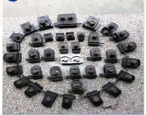 Perforation Type Forged Steel Flexible Self Locking Crane Rail Clips