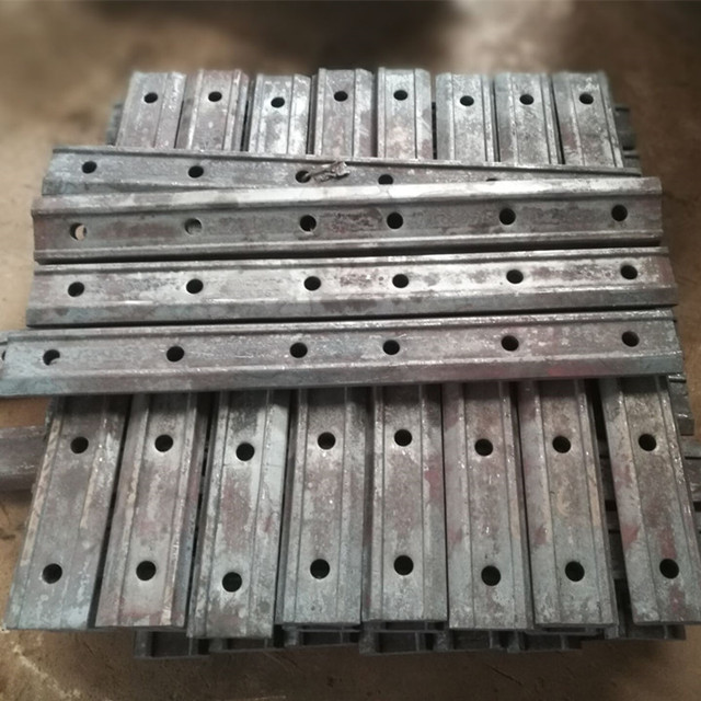 Casting Rolled Railway Fish Plates 38kg 30kg 24kg Specification