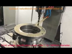 How is a railway wagon wheel manufactured?
